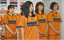 レノファ山口レディースへのサポート